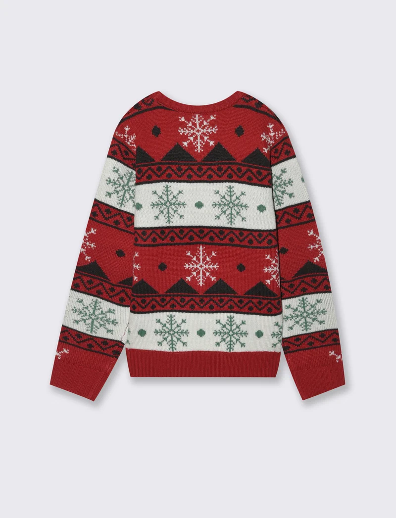 Maglione Natalizio - Rosso