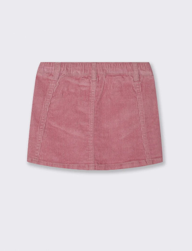 Gonna di velluto - Rosa cipolla