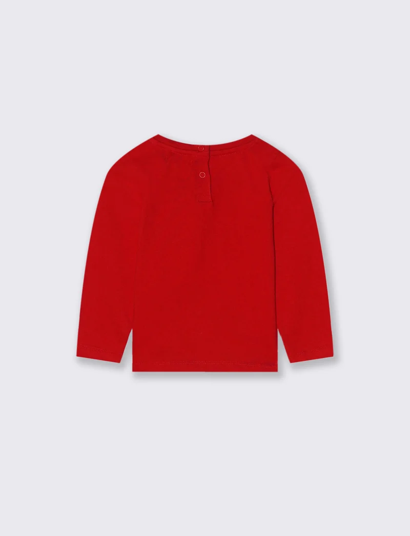 T shirt natalizia - Rosso
