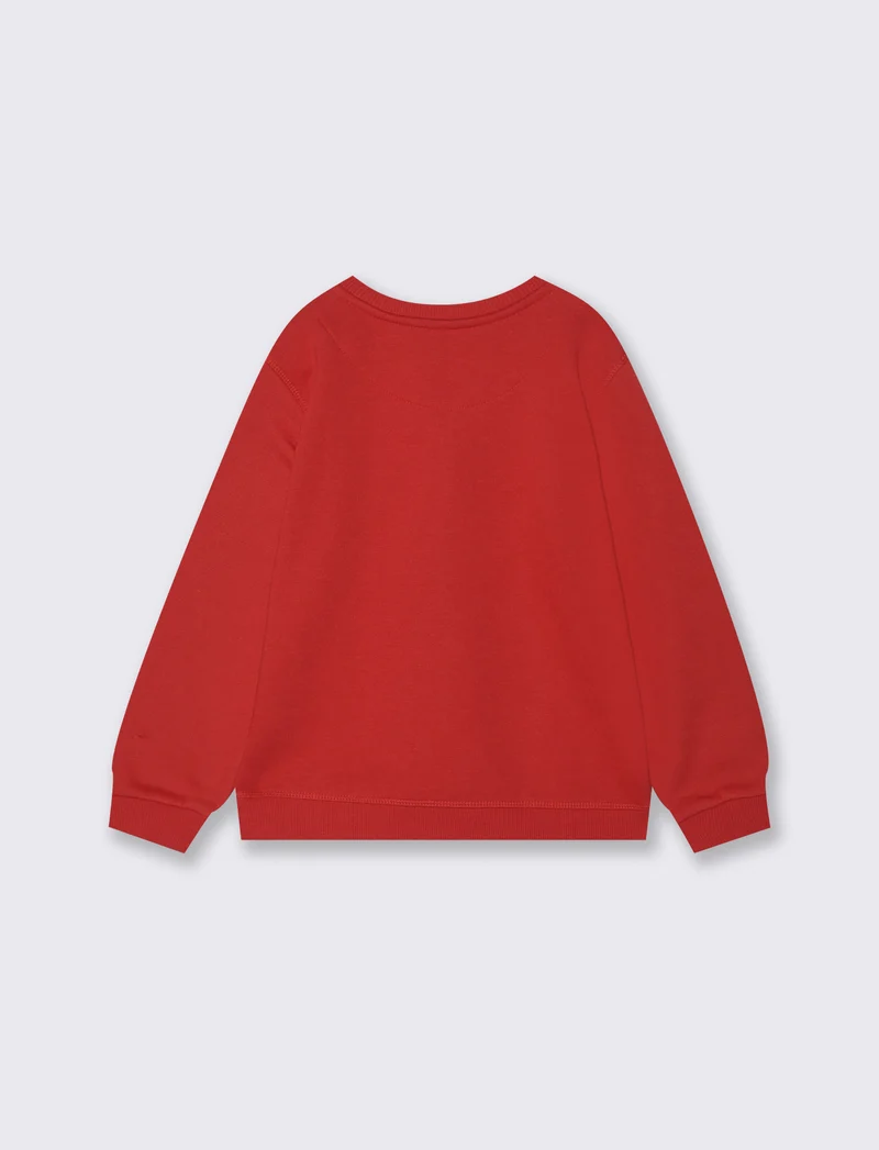 Felpa natalizia - Rosso