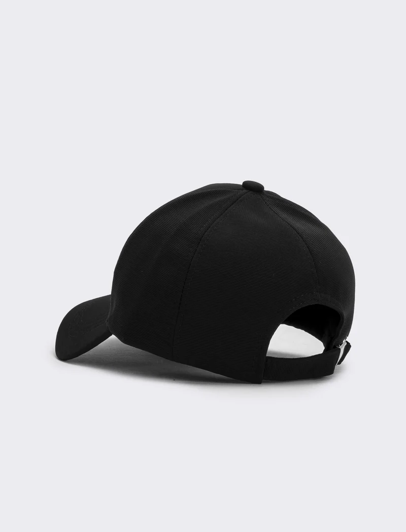 Baseball nylon liscio uomo - Nero