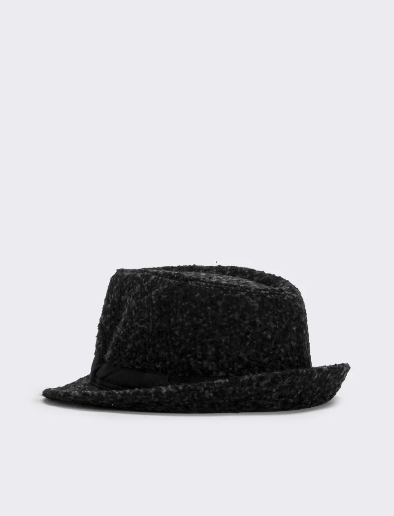 Cappello falda rigida sale e pepe uomo - Nero