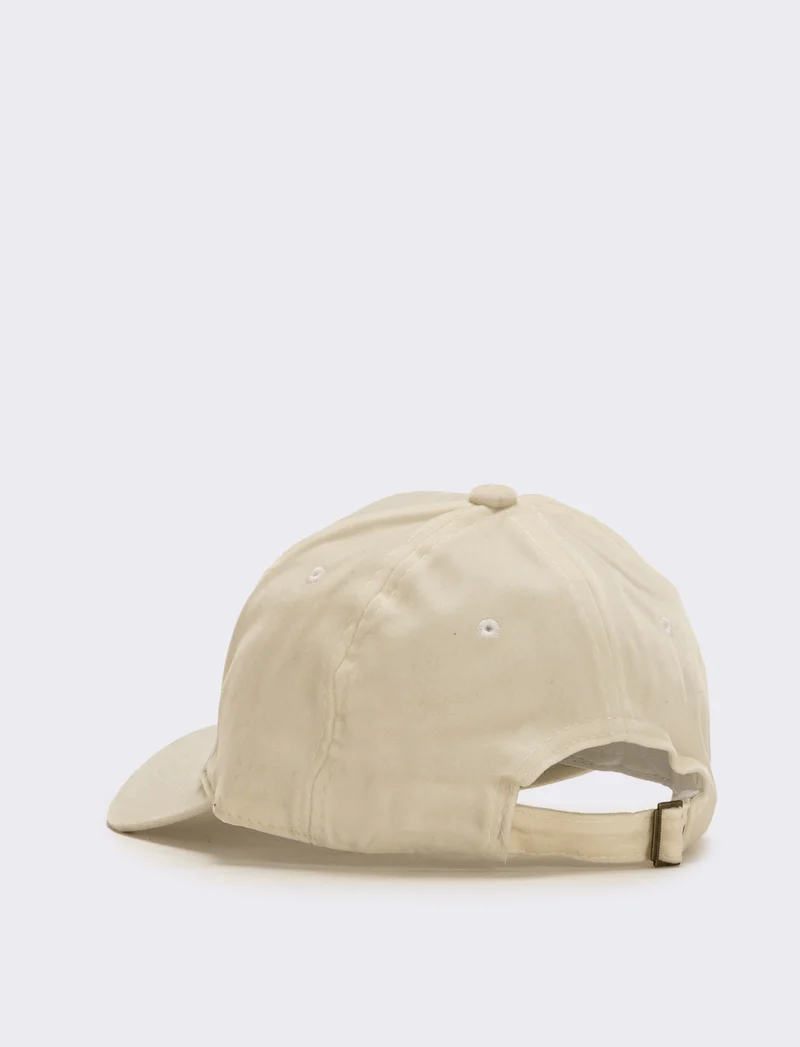 Cappello baseball velluto donna - Bianco
