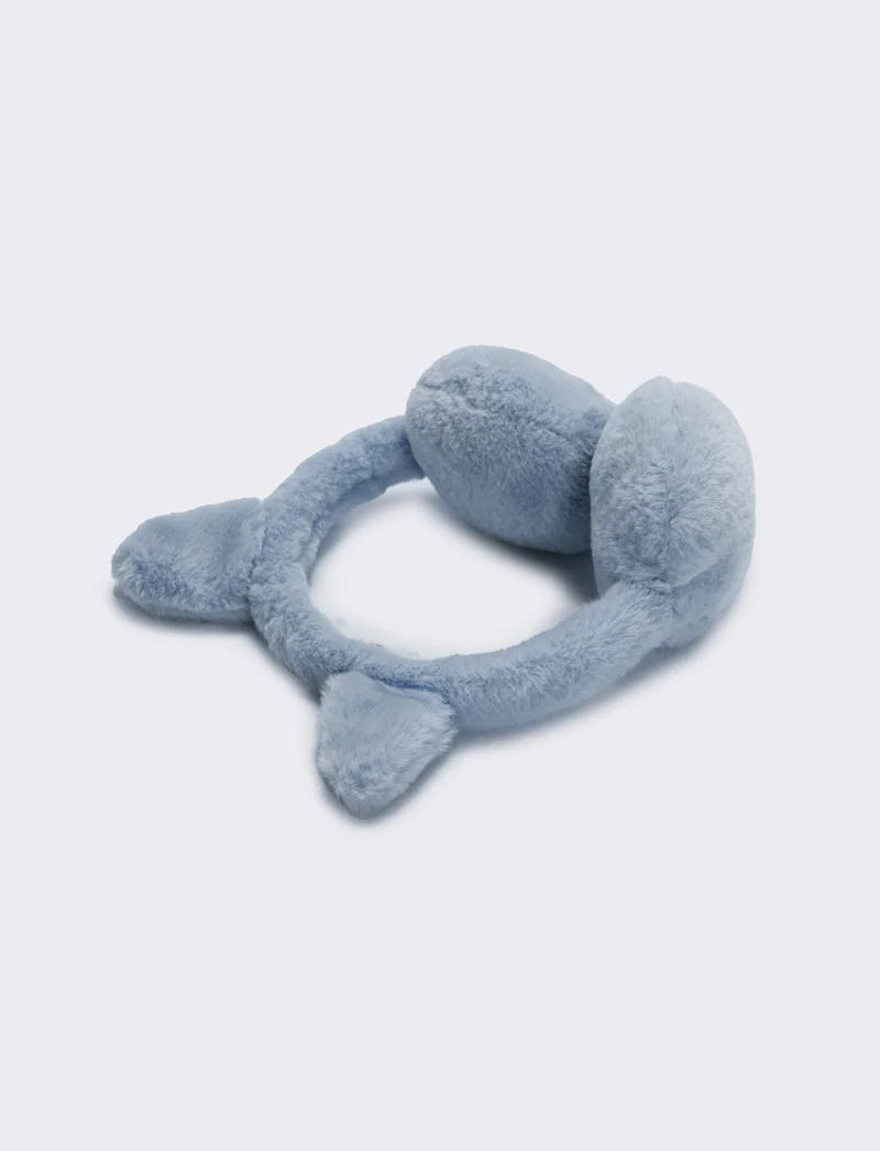 Paraorecchie coniglio bambina - Denim