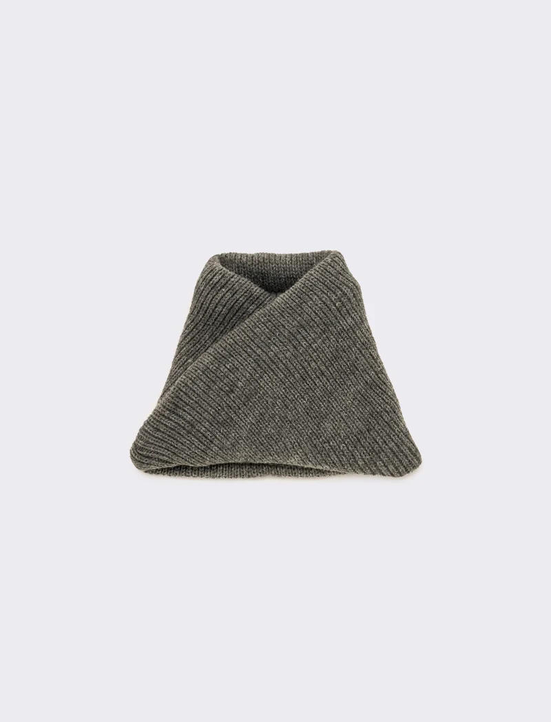 Sciarpa uomo collo unito - Grigio