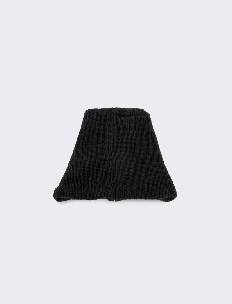 Sciarpa uomo collo unito - Nero
