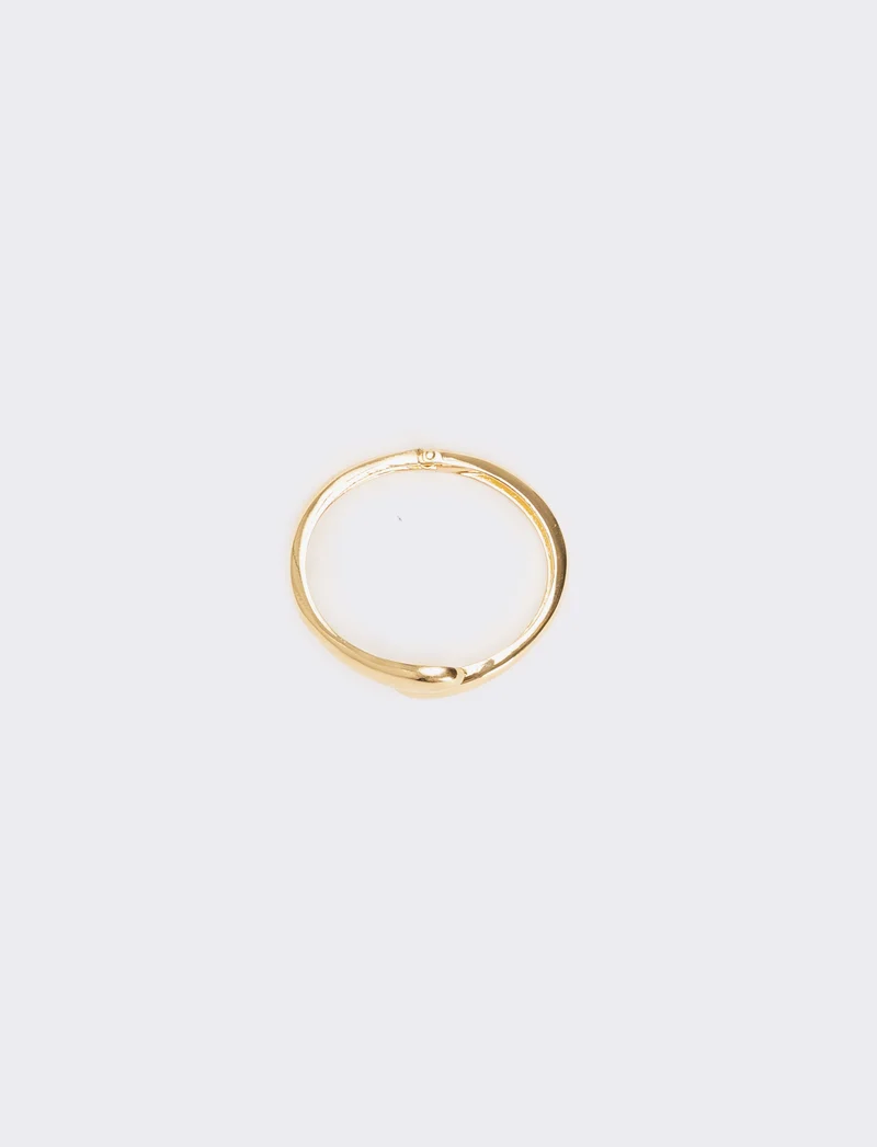 Bracciale rigido chiusura goccia - Oro