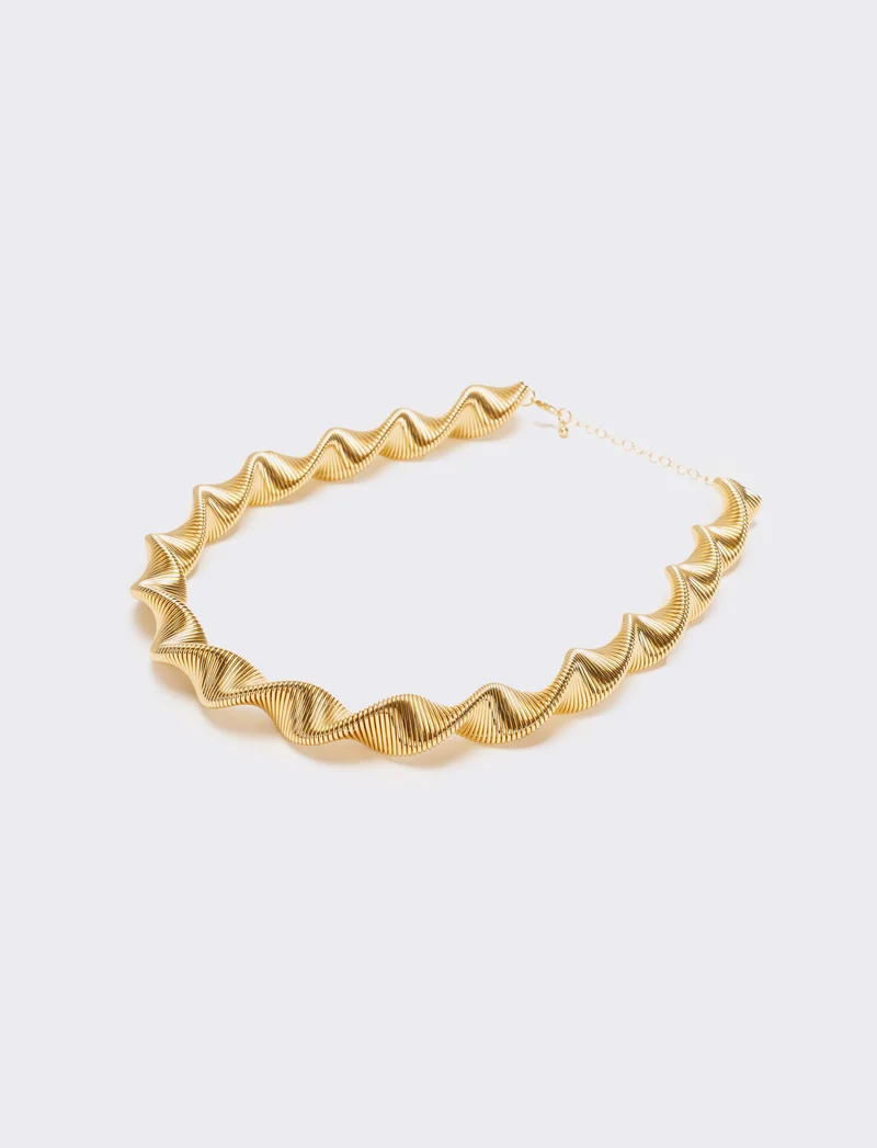 Collana torciglione snake - Oro