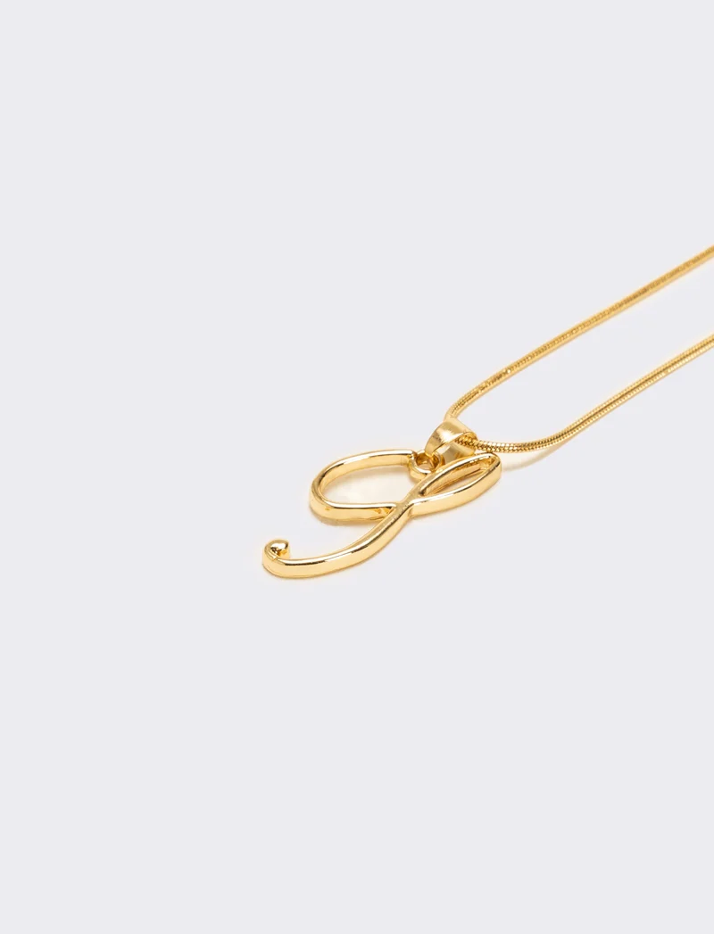 Collana letterina intercambiabile - Var 7