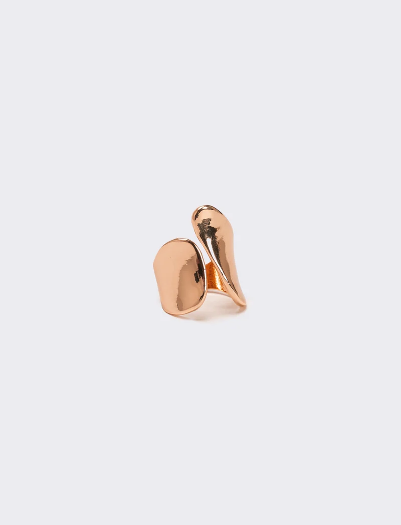 Anello asimmetrico - Oro rosa