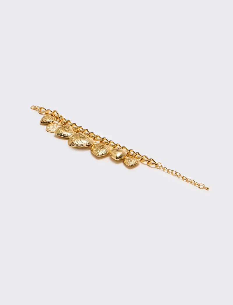 Bracciale con pendenti femminile elegante - Oro
