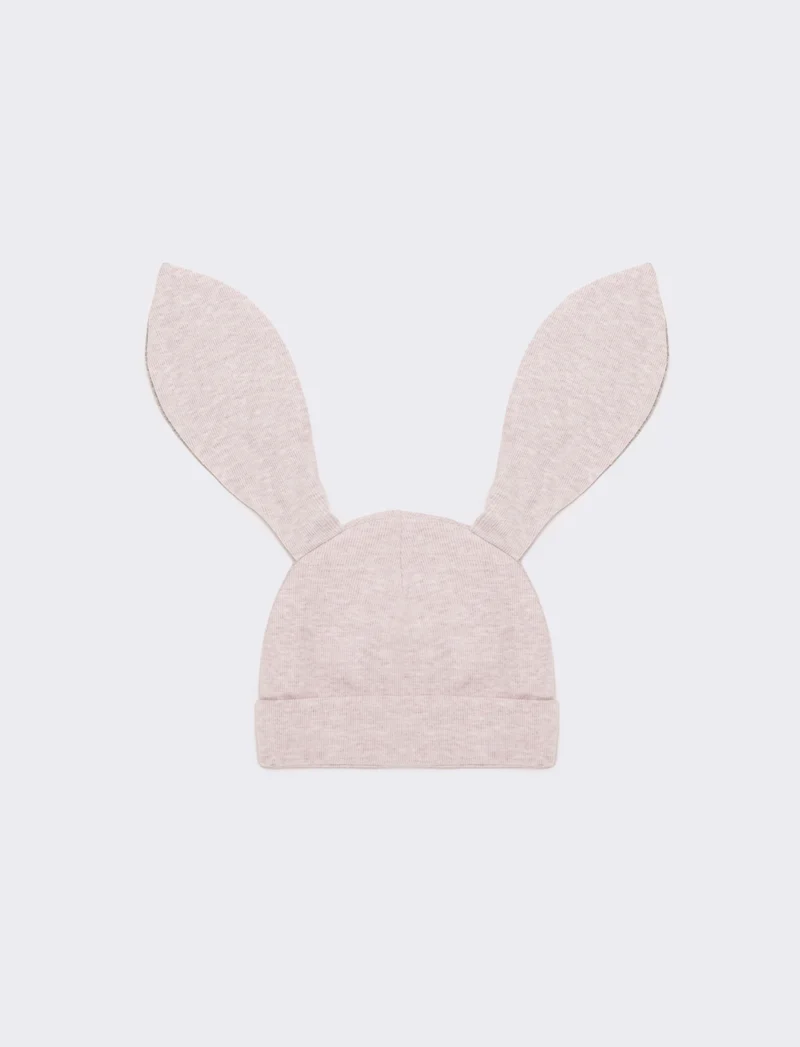Cappello neonata orecchie lunghe - Lilla