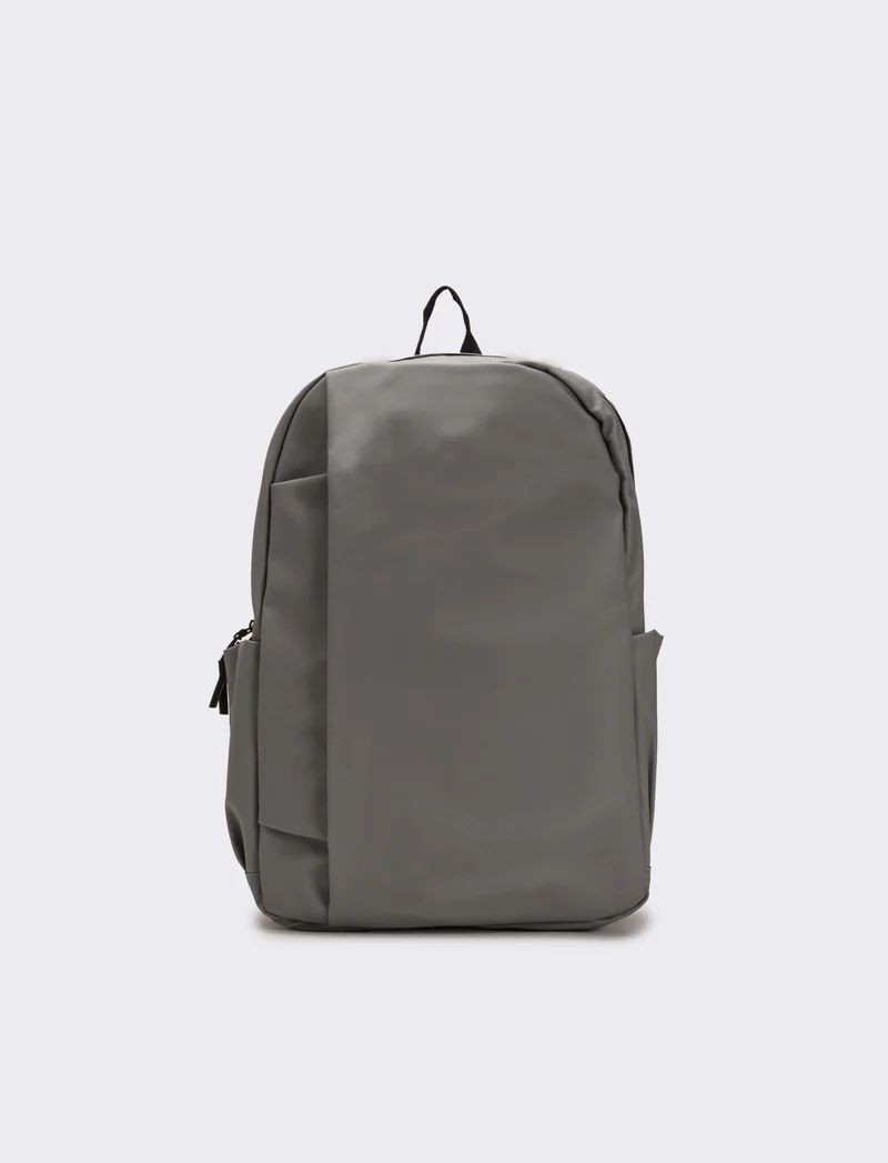 Zaino uomo porta pc con tasche - Grigio