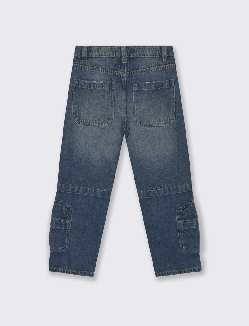 JEANS MULTICARGO - Denim