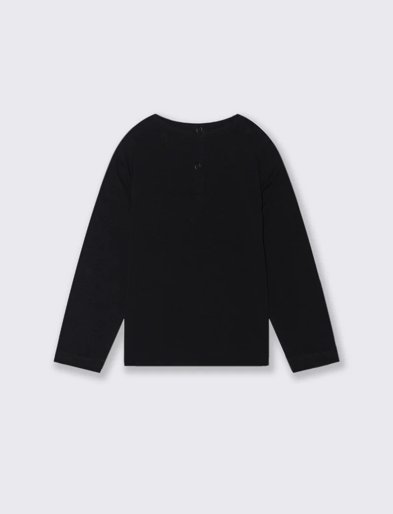T shirt con stampa - Nero