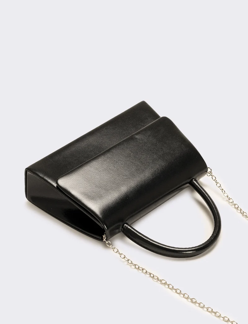 Borsa donna con manico rigido party - Nero