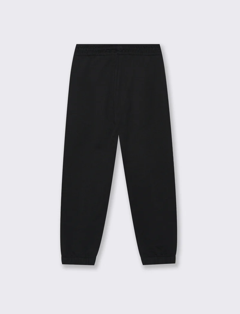 JOGGER in felpa - Nero