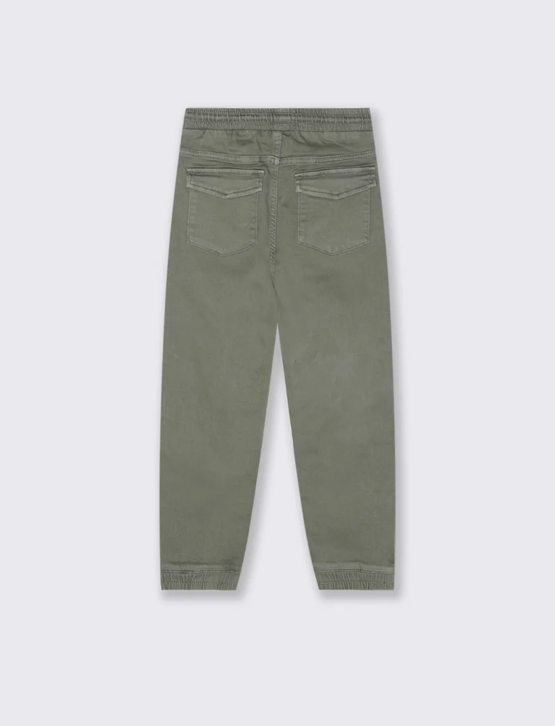 Jeans multicargo - Verde salvia