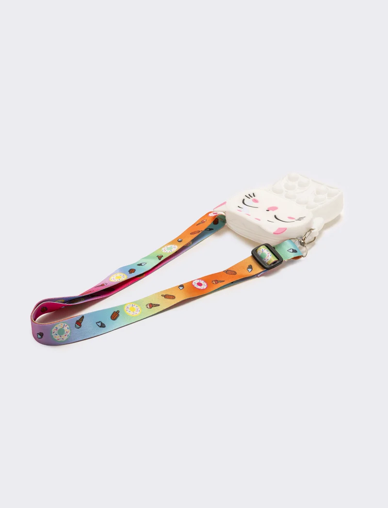 Pop it con tracolla - Bianco