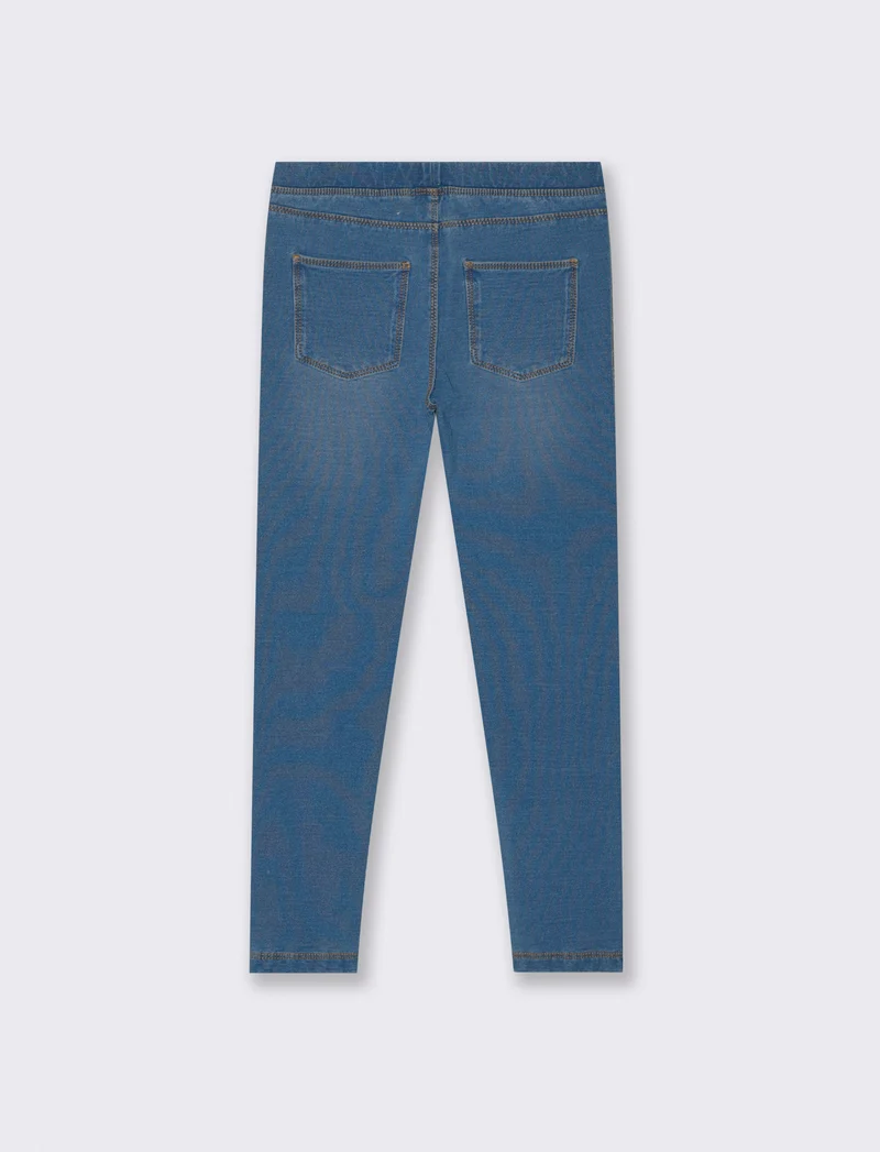Leggings effetto denim. - Denim