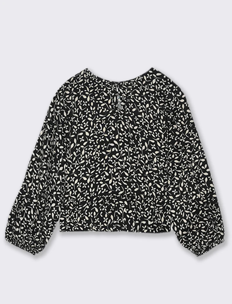 CAMICIA FANTASIA - Nero