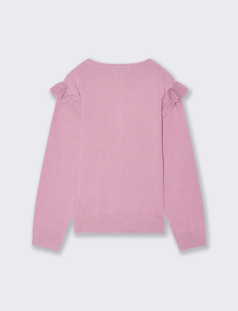 Cardigan da bambina - Rosa