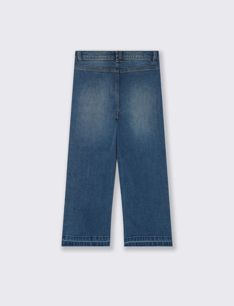 Denim modello culotte. - Denim