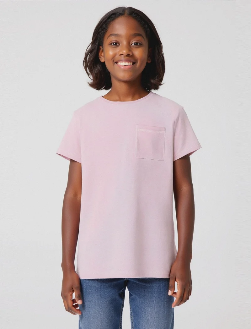 T-shirt mezza manica - Rosa
