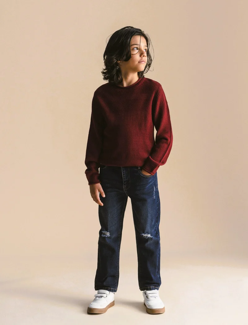 Jeans 5 tasche. - DENIM SCURO