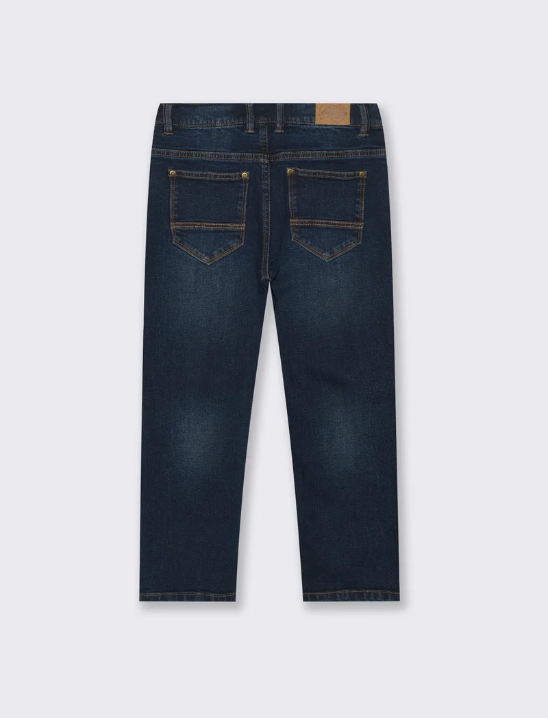 Jeans 5 tasche. - DENIM SCURO