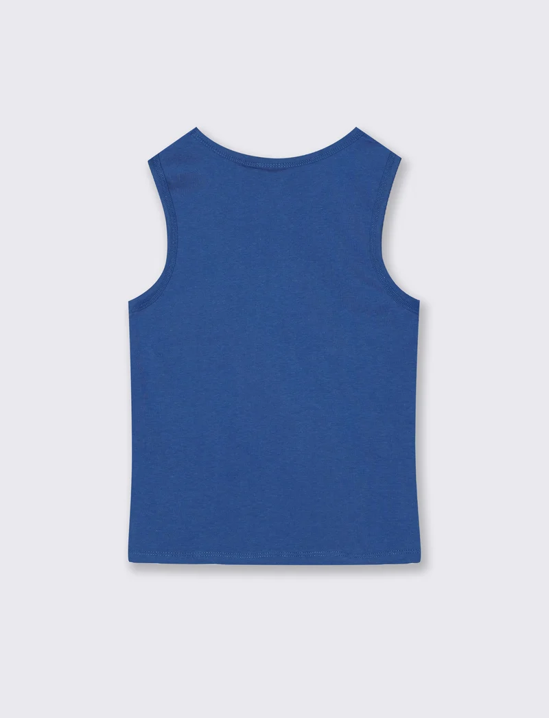 Canotta in cotone NBA da bambino - Blu cobalto