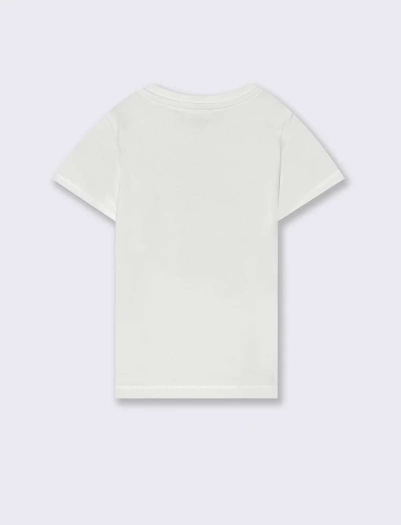 T-shirt Looney Tunes da neonato - Bianco