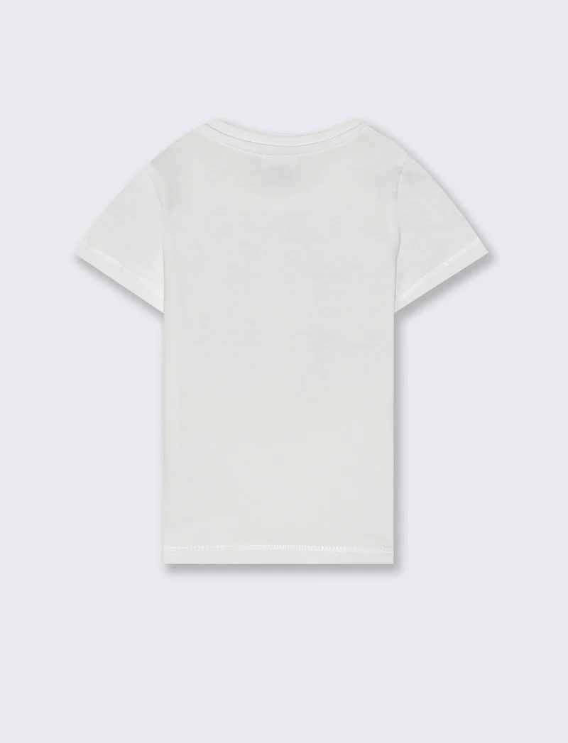 T shirt Looney Tunes super eroi da neonato - Bianco