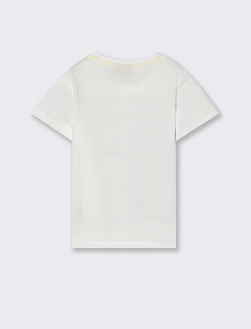 T-shirt snoopy da neonato - Bianco
