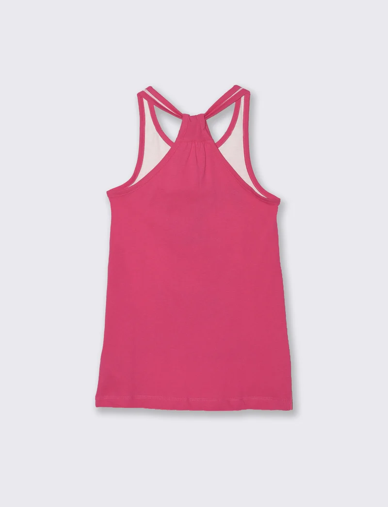 Vestito Disney con stampa Ariel da bambina - Rosa