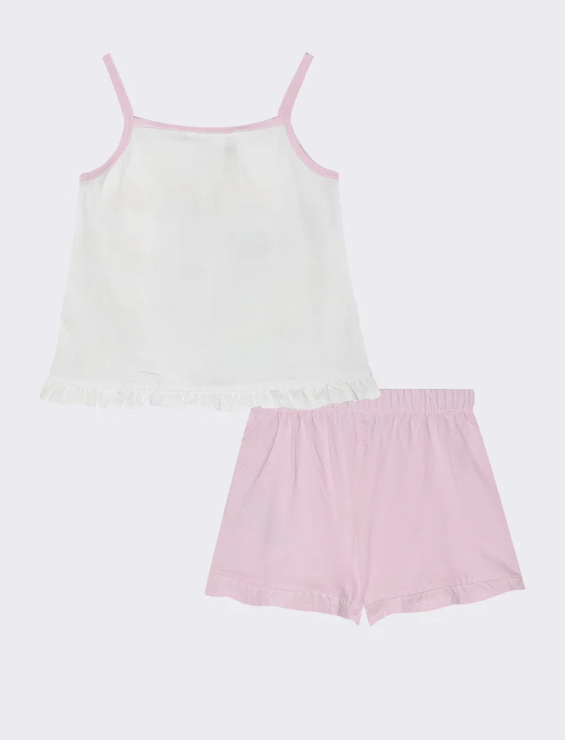 Completino Disney Stitch da neonata - Rosa
