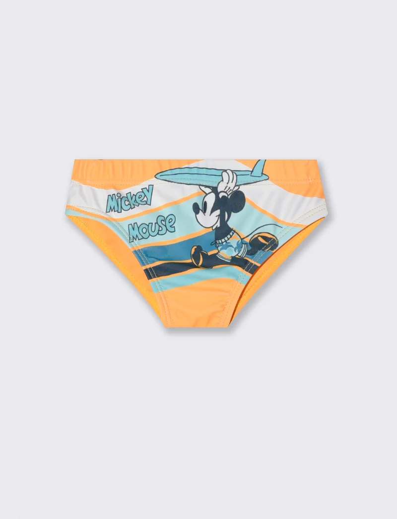 Costumino Mickey Mouse da neonato - Arancio