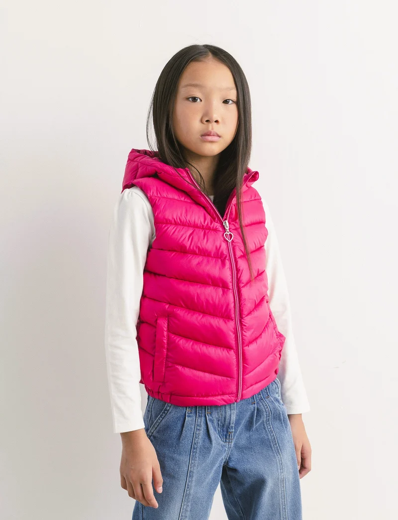 Gilet imbottito - Rosa