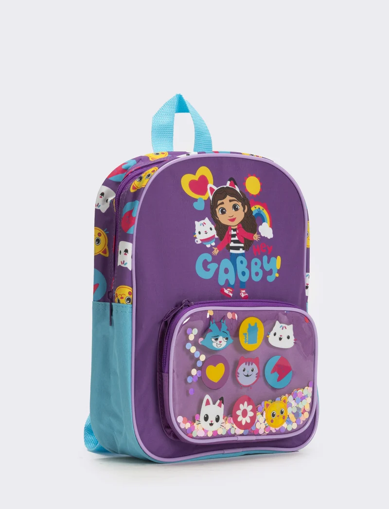 Zaino girl con tasca - Viola