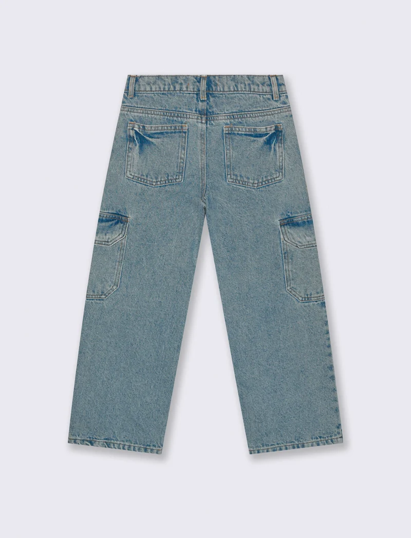Jeans gamba ampia - Denim