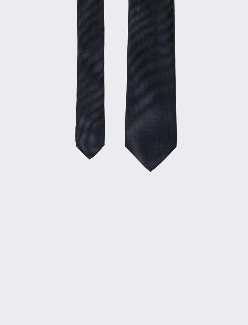 Cravatta uomo 7cm - Blu navy