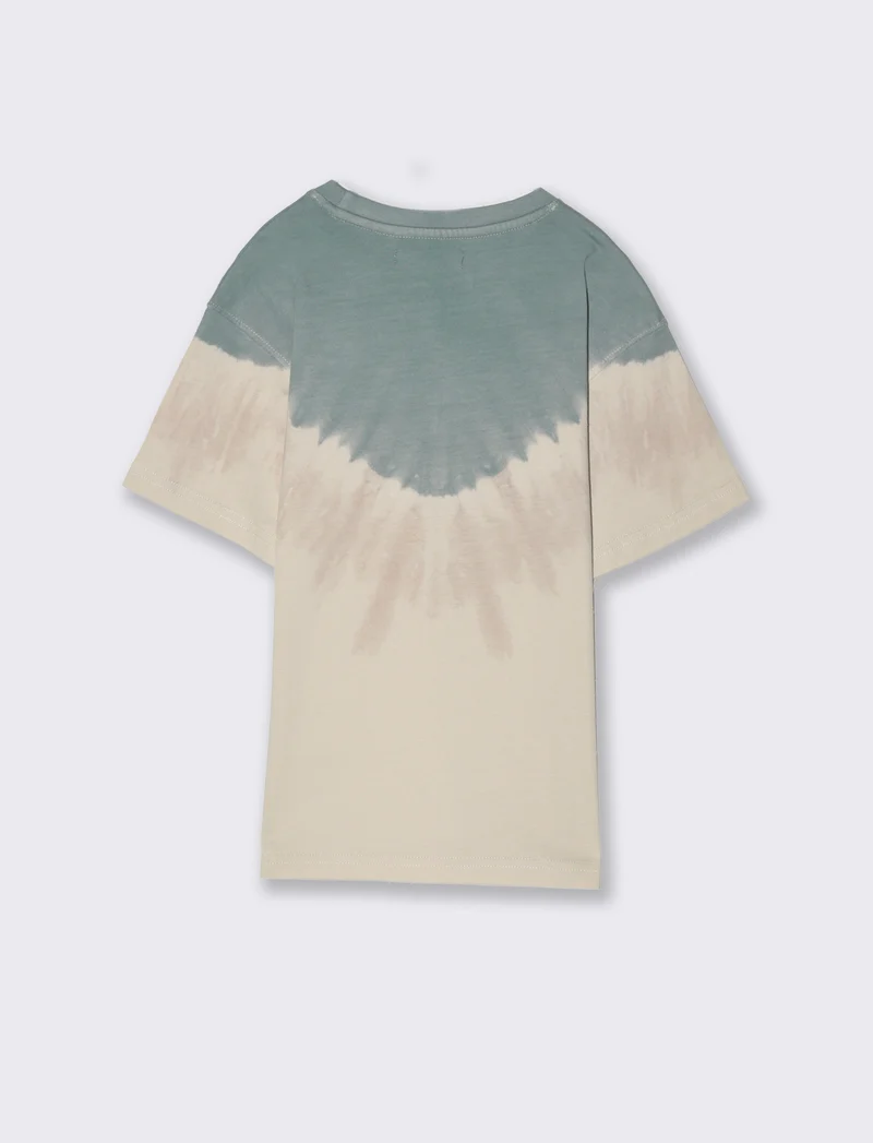 T-shirt over size da bambino - Beige