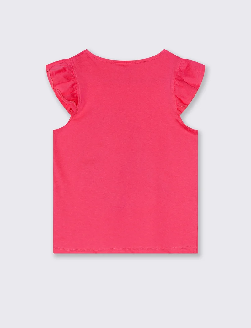 T-shirt Gabby's Dollhouse da bambina - Fuxia