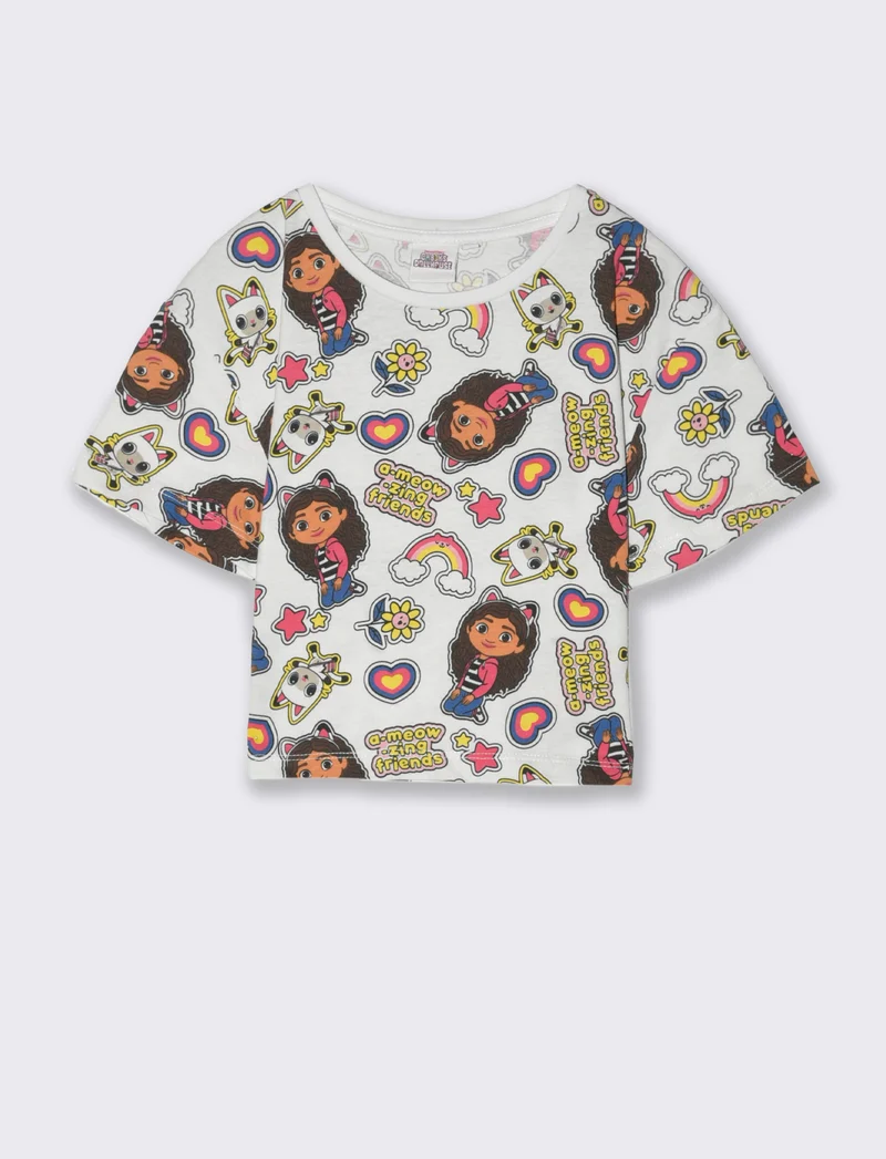 T-shirt Gabby's Dollhouse da bambina - Fantasia