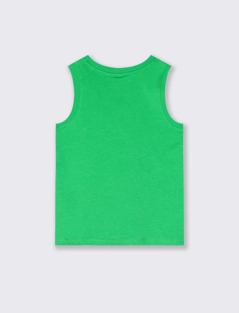 Canotte con personaggi Marvel da bambino - Verde