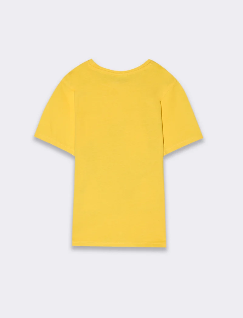 T-shirt in cotone Marvel da bambino - Giallo