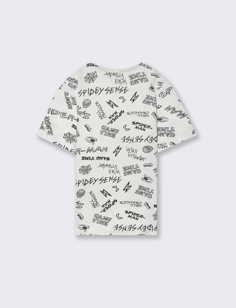 T-shirt con stampa Marvel Spider-man da bambino - Fantasia