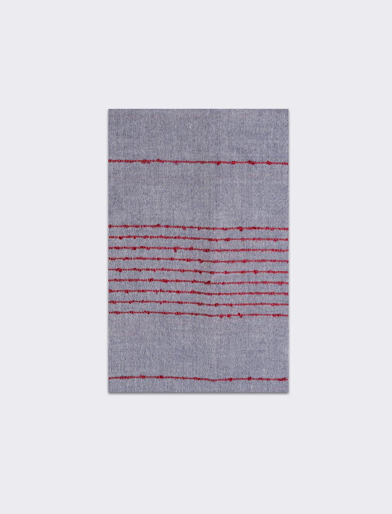 Foulard uomo righe - Blu