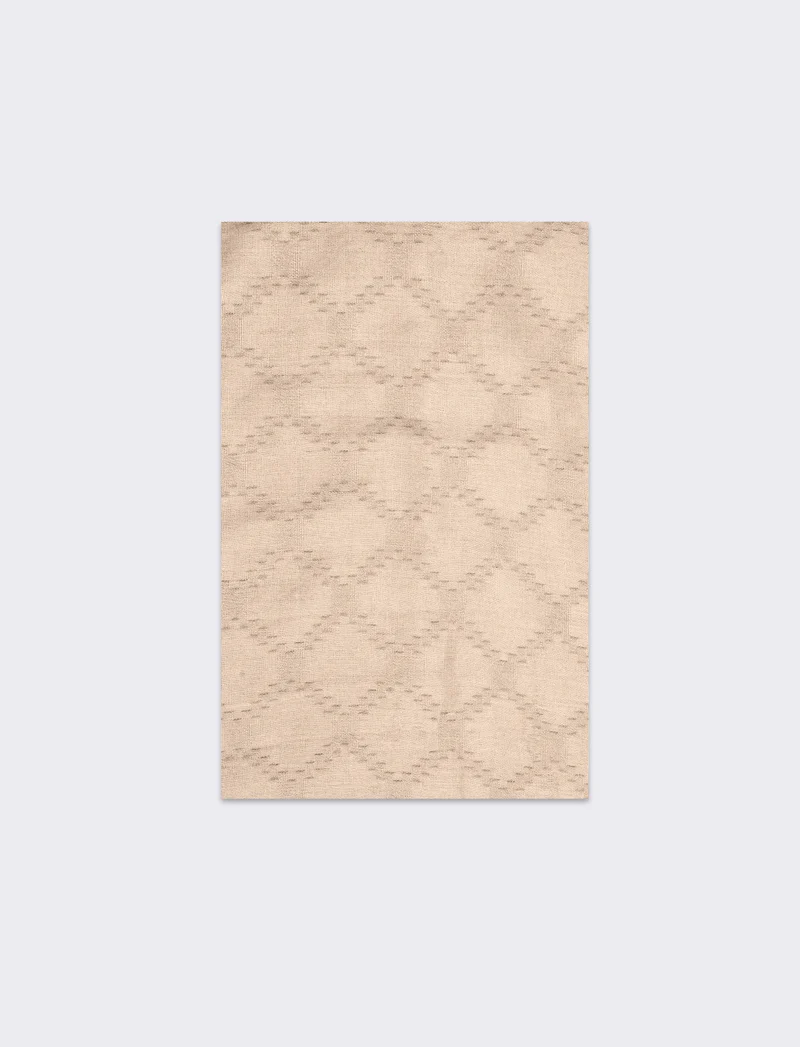 Foulard donna colore unito - Beige