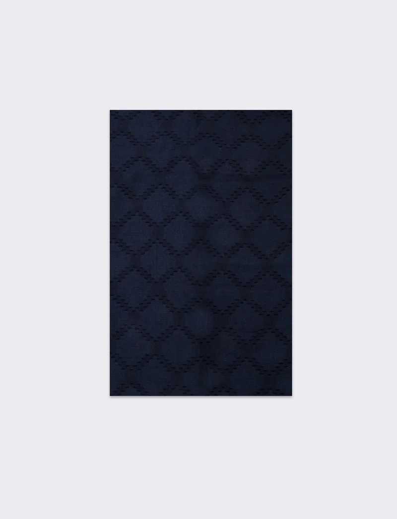 Foulard donna colore unito - Blu